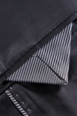 Black Shawl Lapel Print Men's Blazer