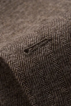 Brown 3 Pieces Men's Suit Slim Fit Groomsmen Suit