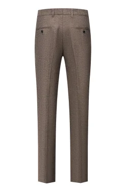 Brown 3 Pieces Men's Suit Slim Fit Groomsmen Suit