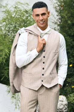 Ivory Peak Lapel 3 Pieces Single Breasted Men's Prom Suits