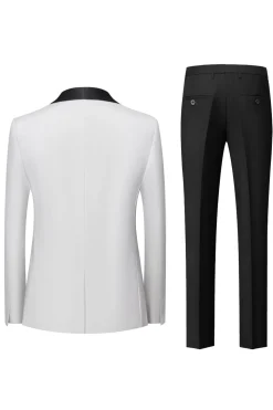 Royal Blue 3 Piece Shawl Lapel Men's Prom Suits