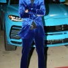 Royal Blue Peak Lapel 2 Piece Men's Prom Suits