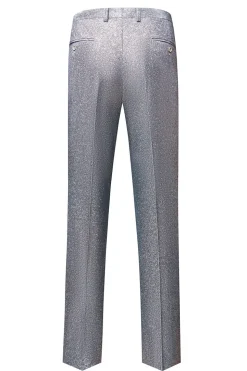 Sparkly Royal Blue Single Breasted 2 Piece Men's Prom Suit